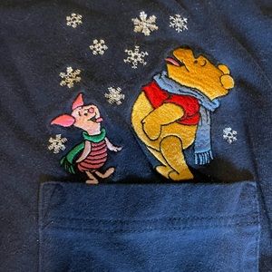 Vintage Disney Store Winnie the Pooh Embroidered top